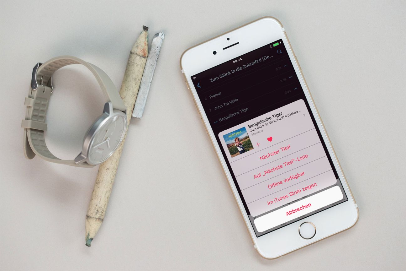 iOS 9 Beta 4: Größere Alben-Cover und mehr Optionen für Apple Music.