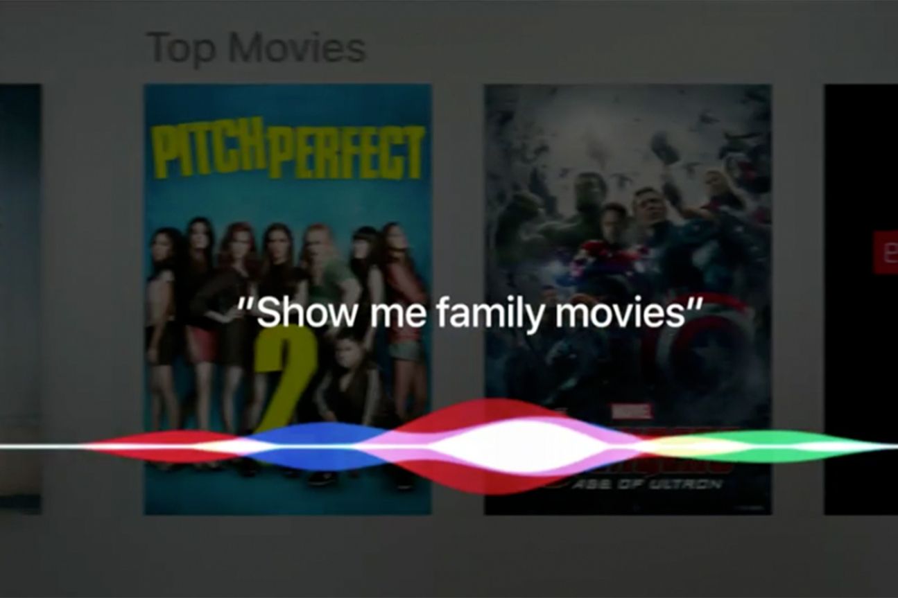 Apple TV, Siri Apple TV, Siri