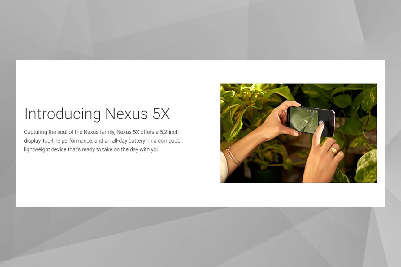 Nexus 5X Leak