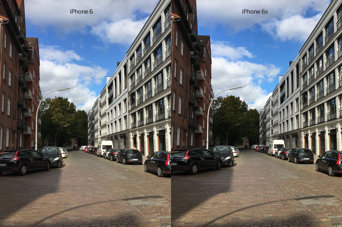 iPhone 6, 6s Kameravergleich iPhone 6, 6s Kameravergleich