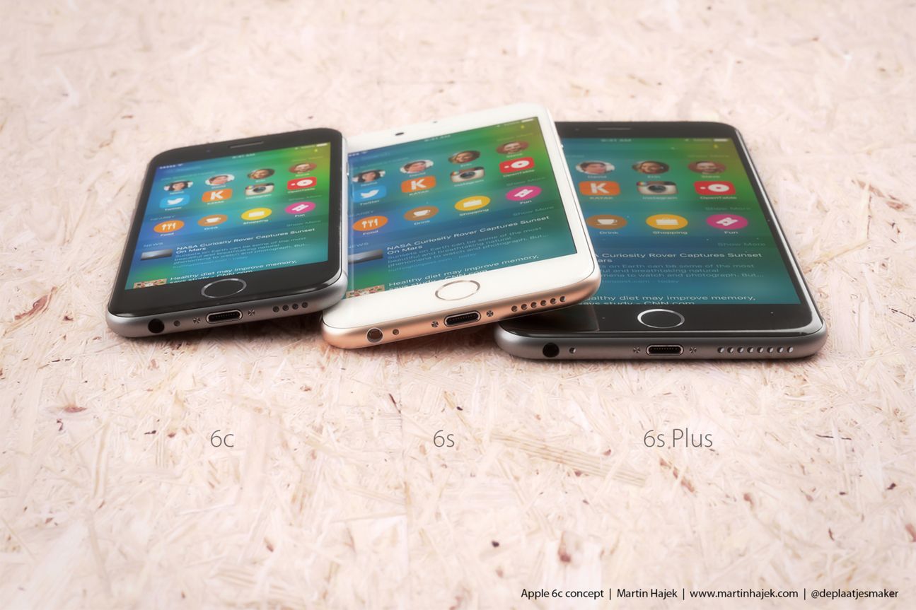 iPhone 6s 6c concept iPhone 6s 6c concept