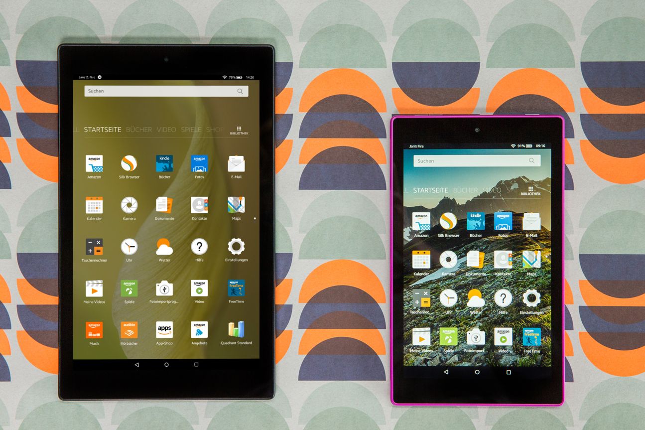 Amazon Fire HD8 und HD10 Amazon Fire HD8 und HD10