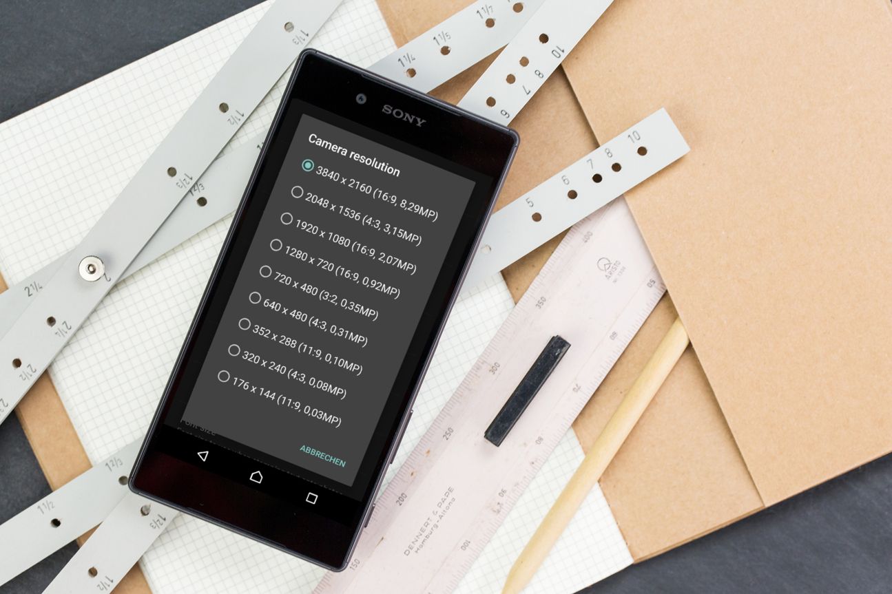 Sony Xperia Z5 Kamera-App Sony Xperia Z5 Kamera-App