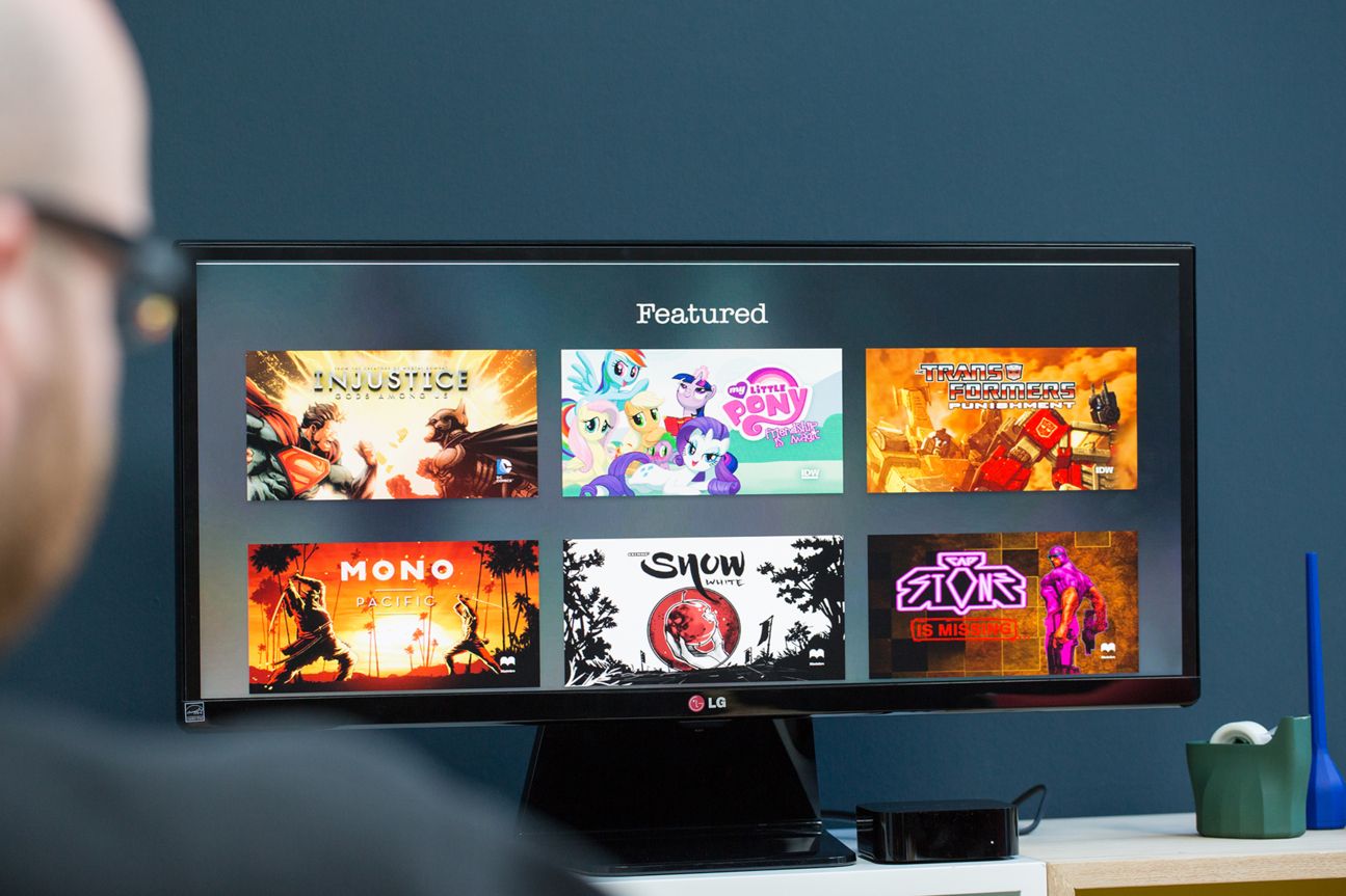 Madefire auf Apple TV Madefire auf Apple TV