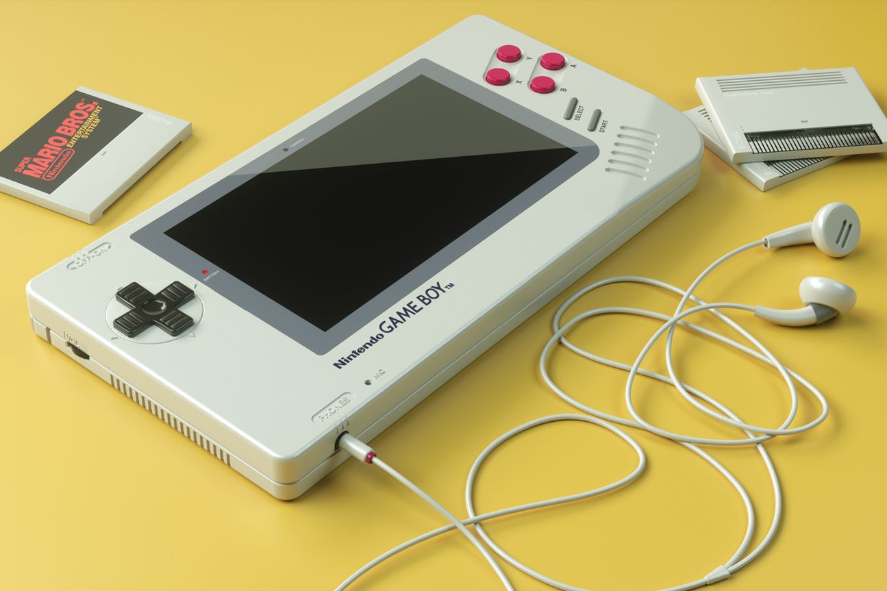 Game Boy 1up concept Florian Renner Game Boy 1up concept Florian Renner