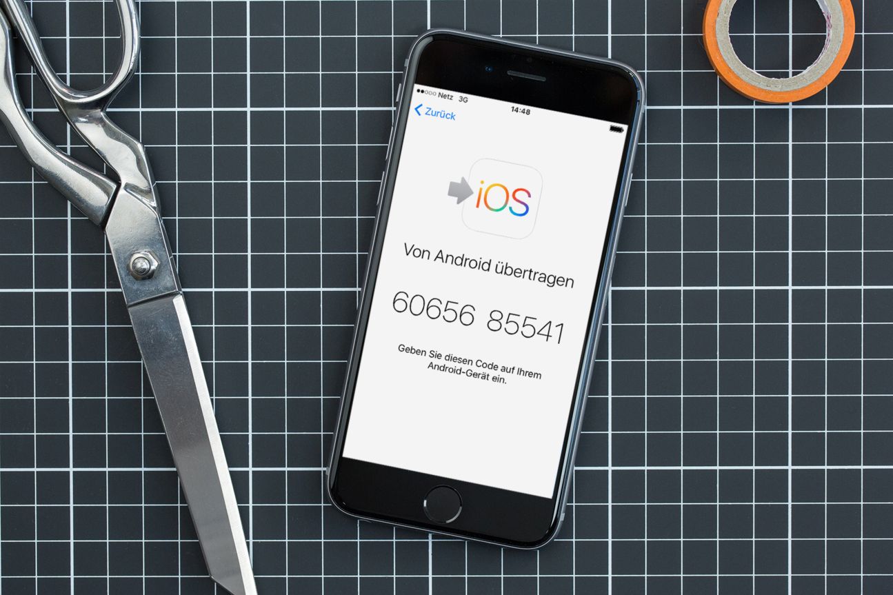 Android zu iOS Umzug