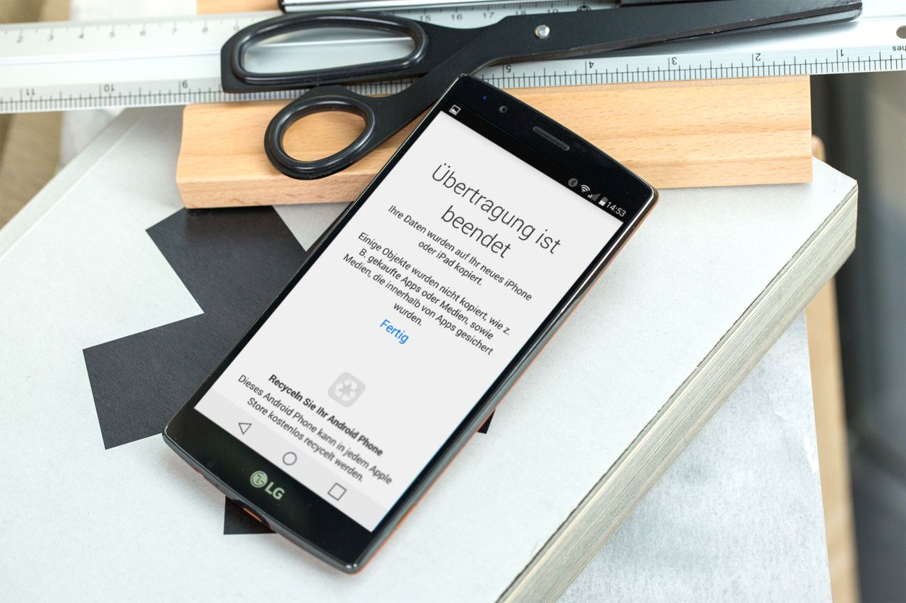 Android zu iOS Umzug Android zu iOS Umzug