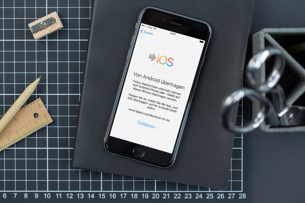 Android zu iOS Umzug