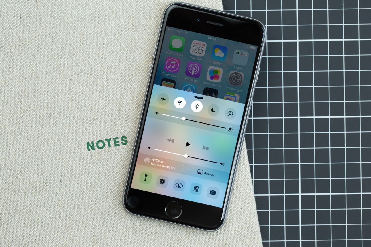 iOS 9.3 Beta 2: Nachtschicht im Kontrollzentrum. iOS 9.3 Beta 2: Nachtschicht im Kontrollzentrum.