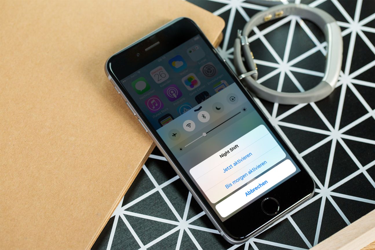 iOS 9.3 Beta 2: Nachtmodus schneller aktivieren. iOS 9.3 Beta 2: Nachtmodus schneller aktivieren.