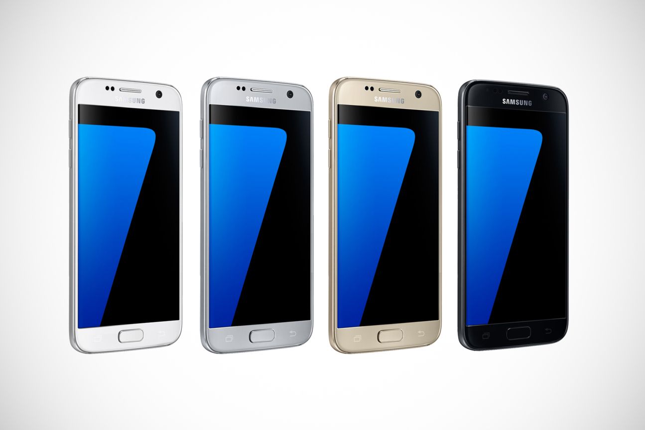 Samsung Galaxy S7: Die vier Farben.