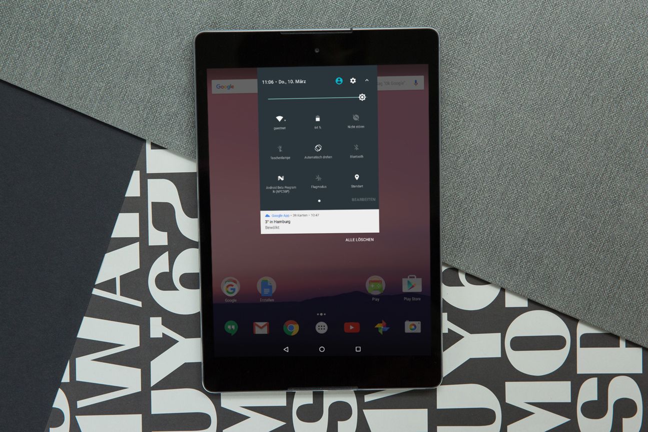 Android N Nexus 9 Android N Nexus 9