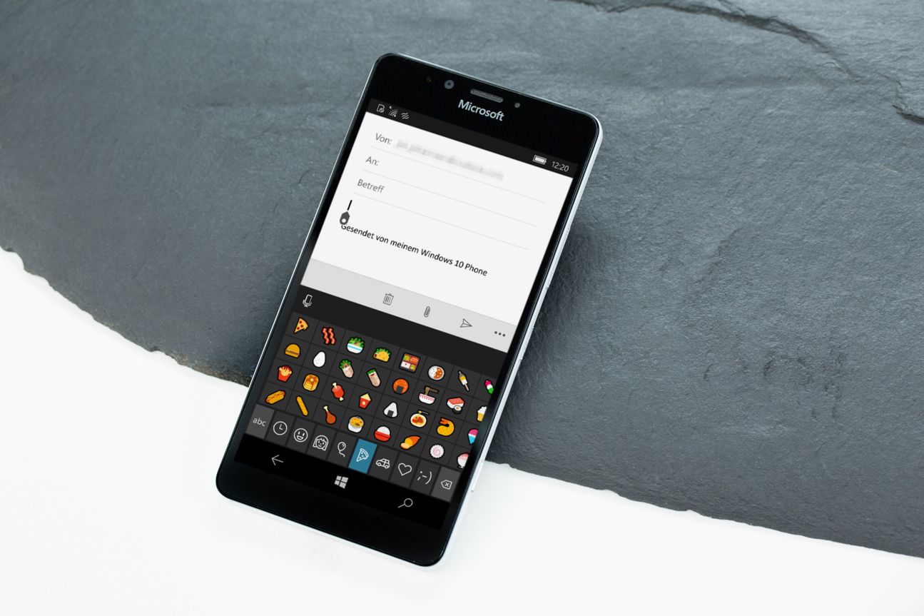 Windows 10 Mobile bekommt neue Emojis.