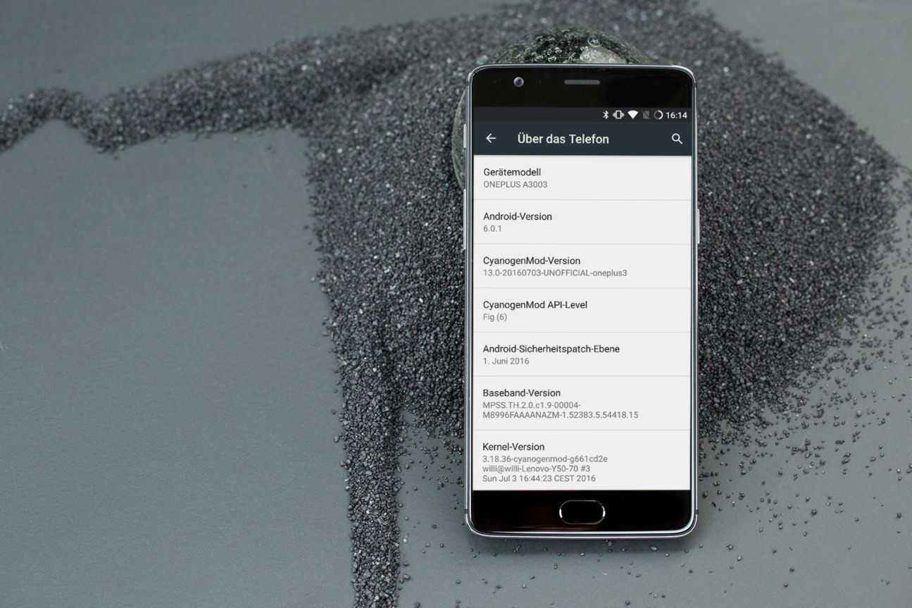 OnePlus 3 CyanogenMod OnePlus 3 CyanogenMod