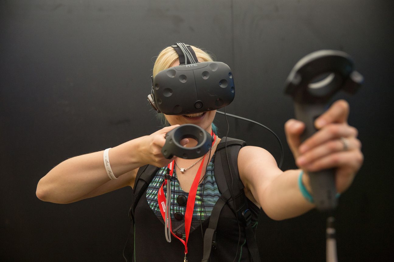 XMG Walker, VR, HTC Vive XMG Walker, VR, HTC Vive