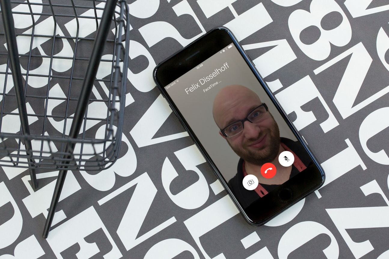 FaceTime funktioniert nur auf Apple-Geräten.