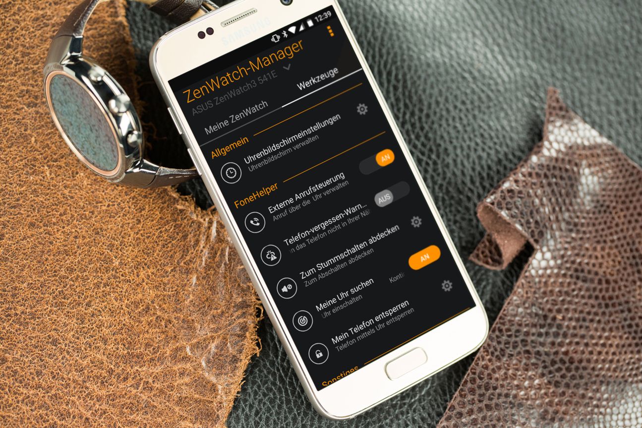 Asus zenwatch app online