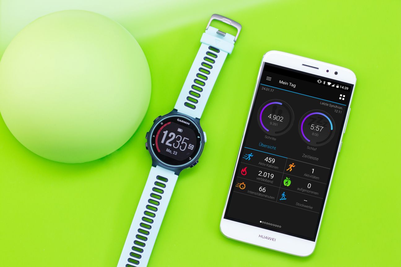 Besonders sportlich ist die Forerunner 935, die vor allem auch Triathleten überzeugen dürfte.