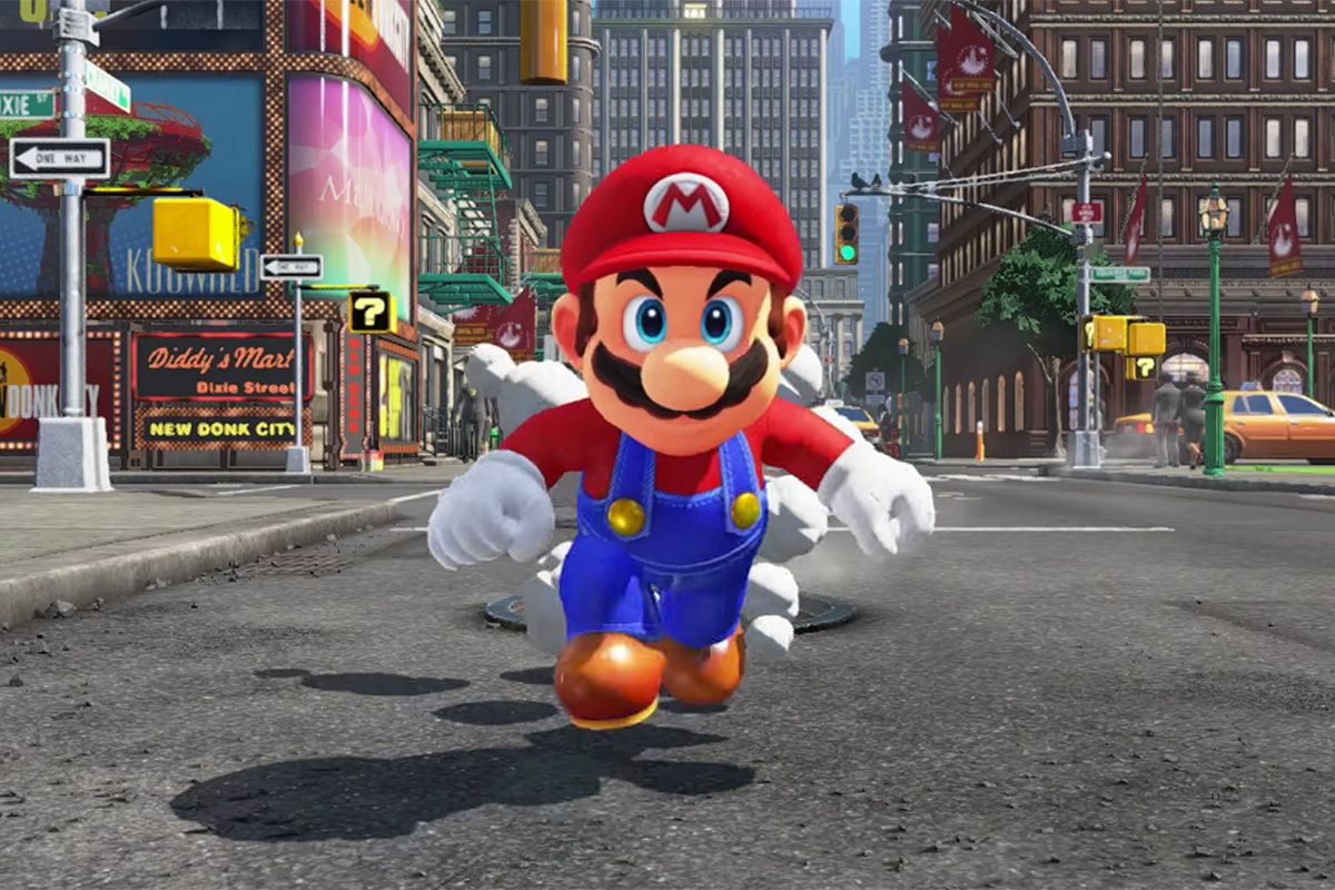 Super Mario Odyssey Screenshot aus dem Spiel "Super Mario Odyssey".