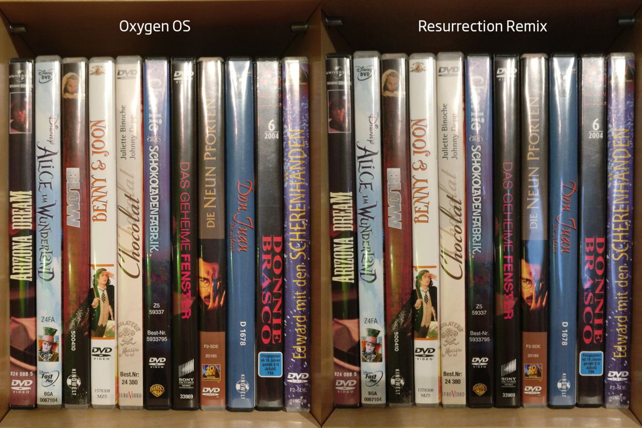Oxygen OS vs Resurrection Remix Kameravergleich Oxygen OS vs Resurrection Remix Kameravergleich