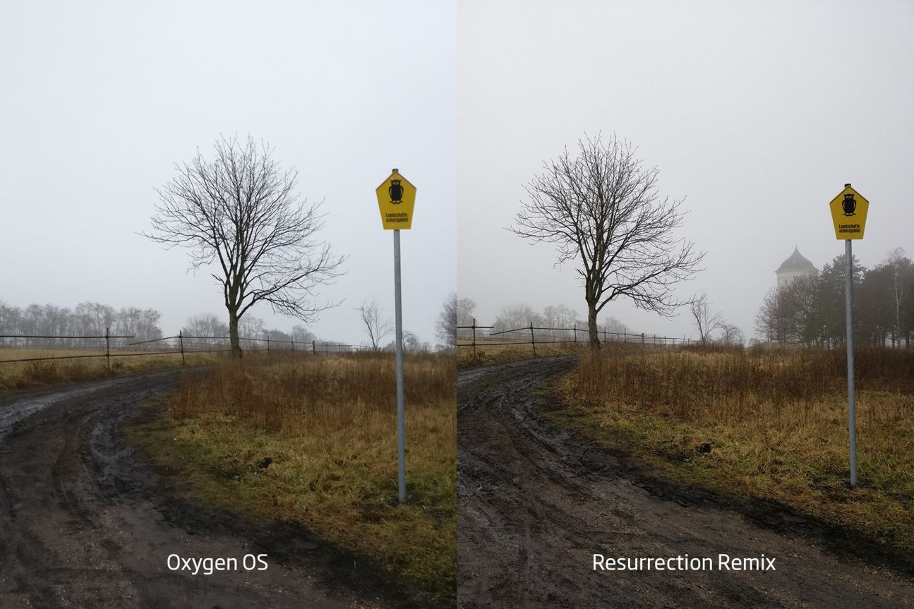 Oxygen OS vs Resurrection Remix Kameravergleich