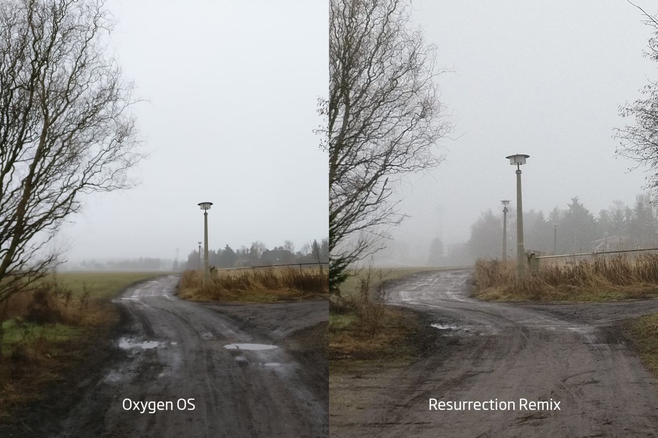 Oxygen OS vs Resurrection Remix Kameravergleich