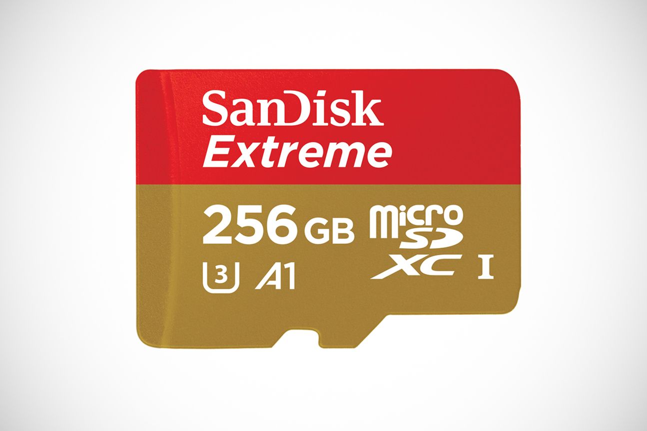 SanDisk Extreme microSDXC U3 A1 256GB Speicherkarte