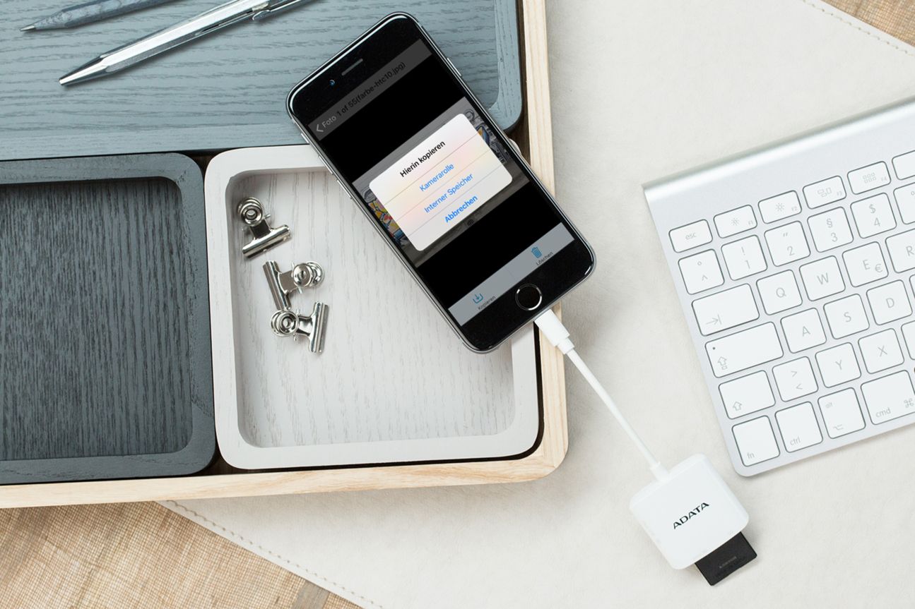 Adata AI910 Lightning Card Reader Plus Adata AI910 Lightning Card Reader Plus