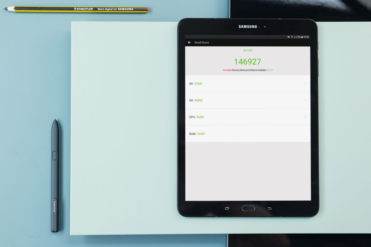 Samsung Galaxy Tab S3 AnTuTu Benchmark Samsung Galaxy Tab S3 AnTuTu Benchmark