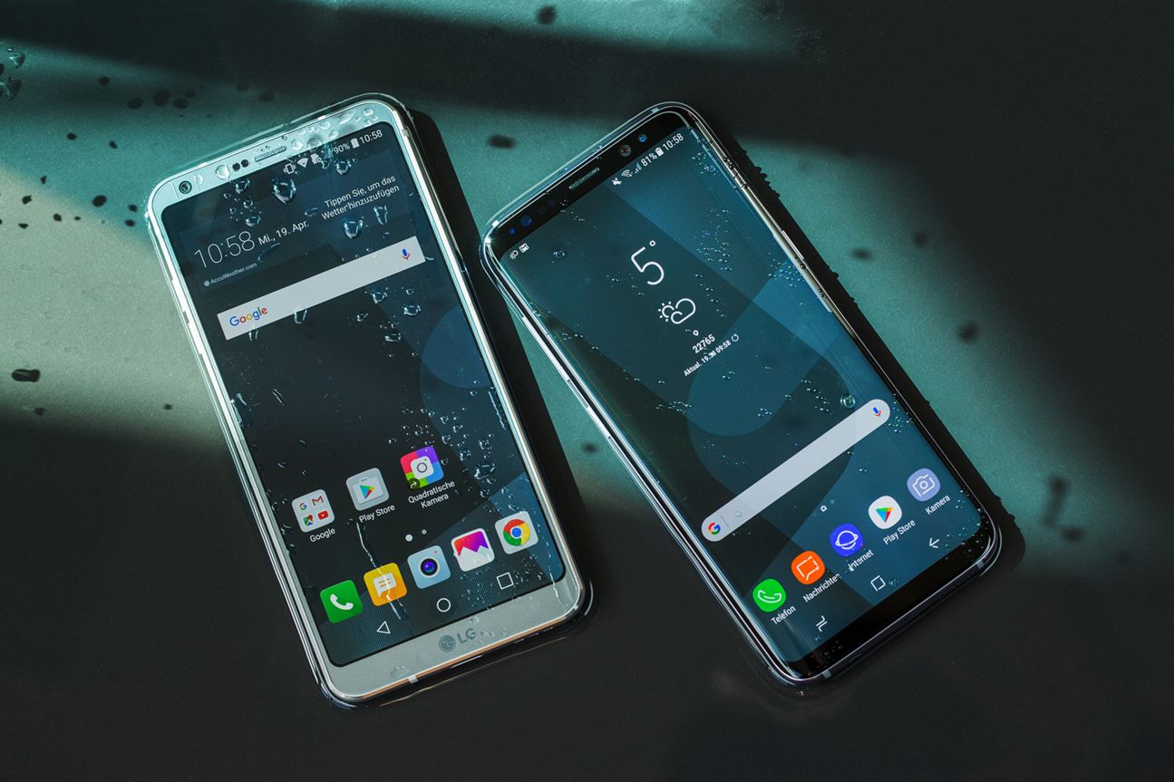 LG G6 vs Samsung Galaxy S8 LG G6 vs Samsung Galaxy S8