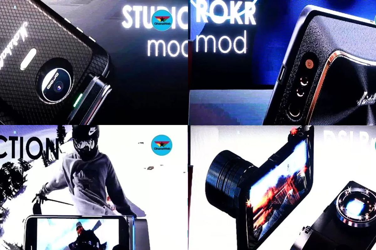 Lenovo gewährte in Ghana einen Ausblick auf mehrere neue Moto Mods