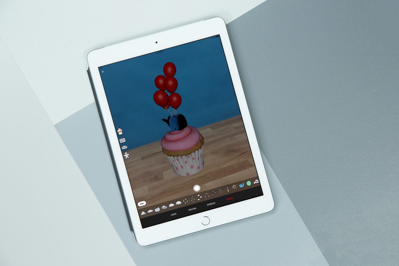In the kitchen Apple AR In the kitchen Apple AR