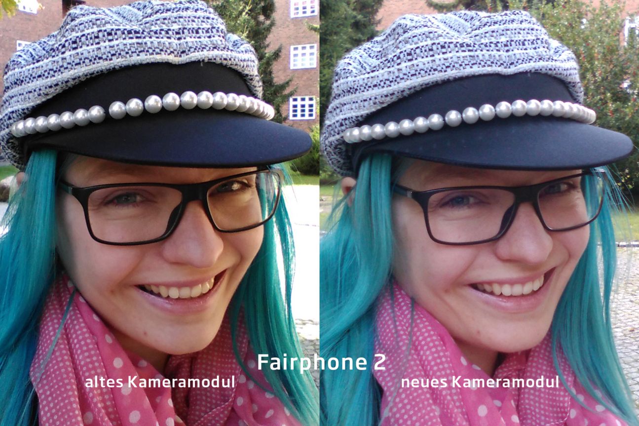 Fairphone 2 Kameramodul-Vergleich Fairphone 2 Kameramodul-Vergleich