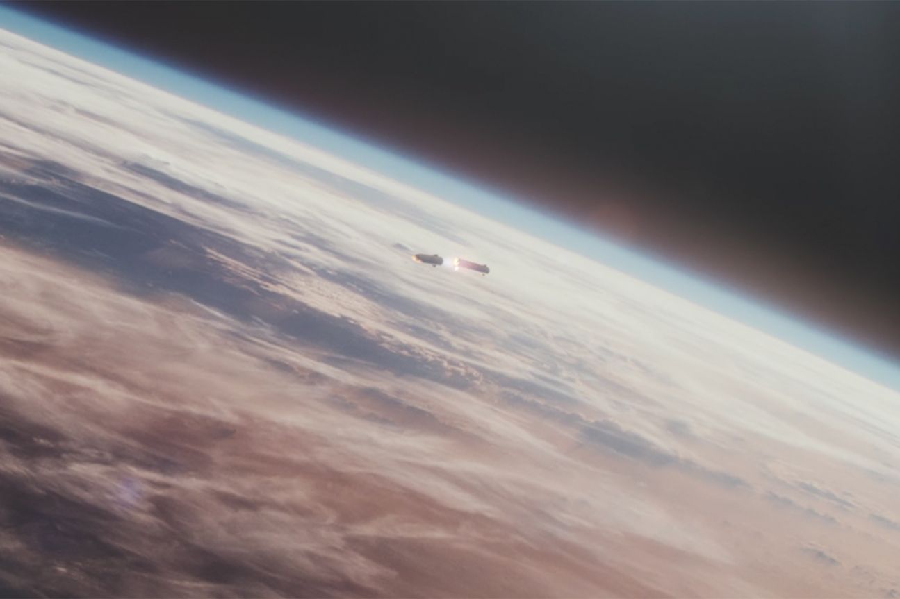 SpaceX BFR Earth to Earth