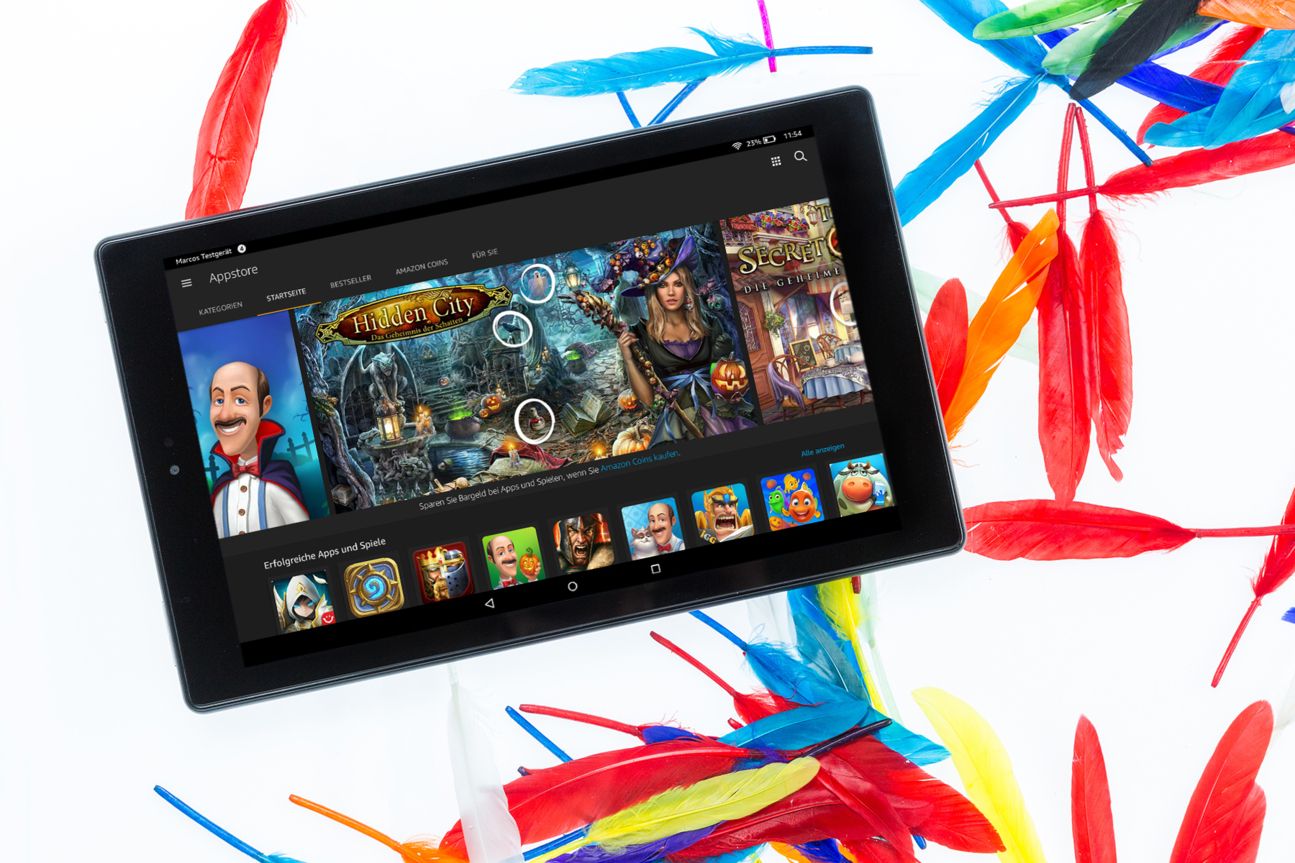 Amazon Fire HD Screenshot Amazon Fire HD Screenshot