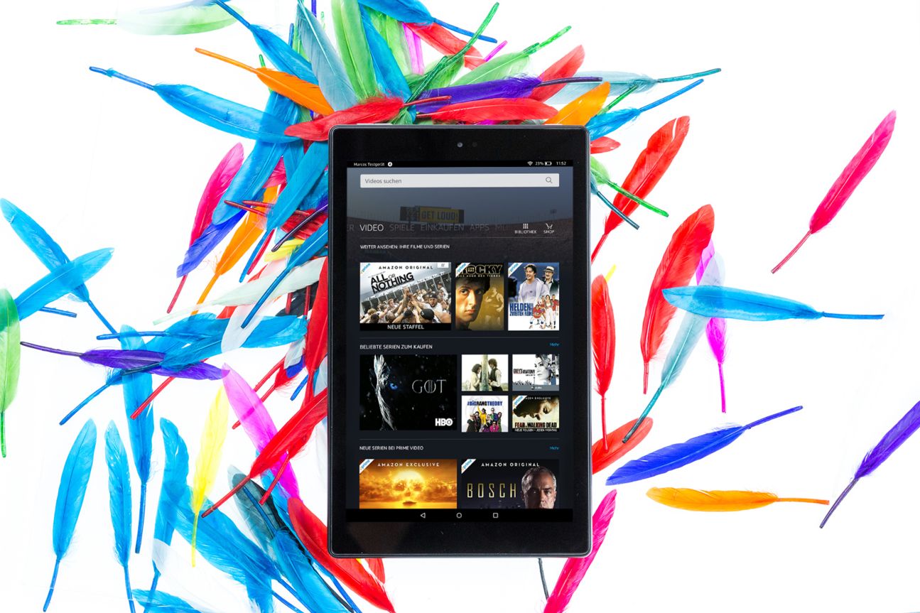 Amazon Fire HD Screenshot Amazon Fire HD Screenshot