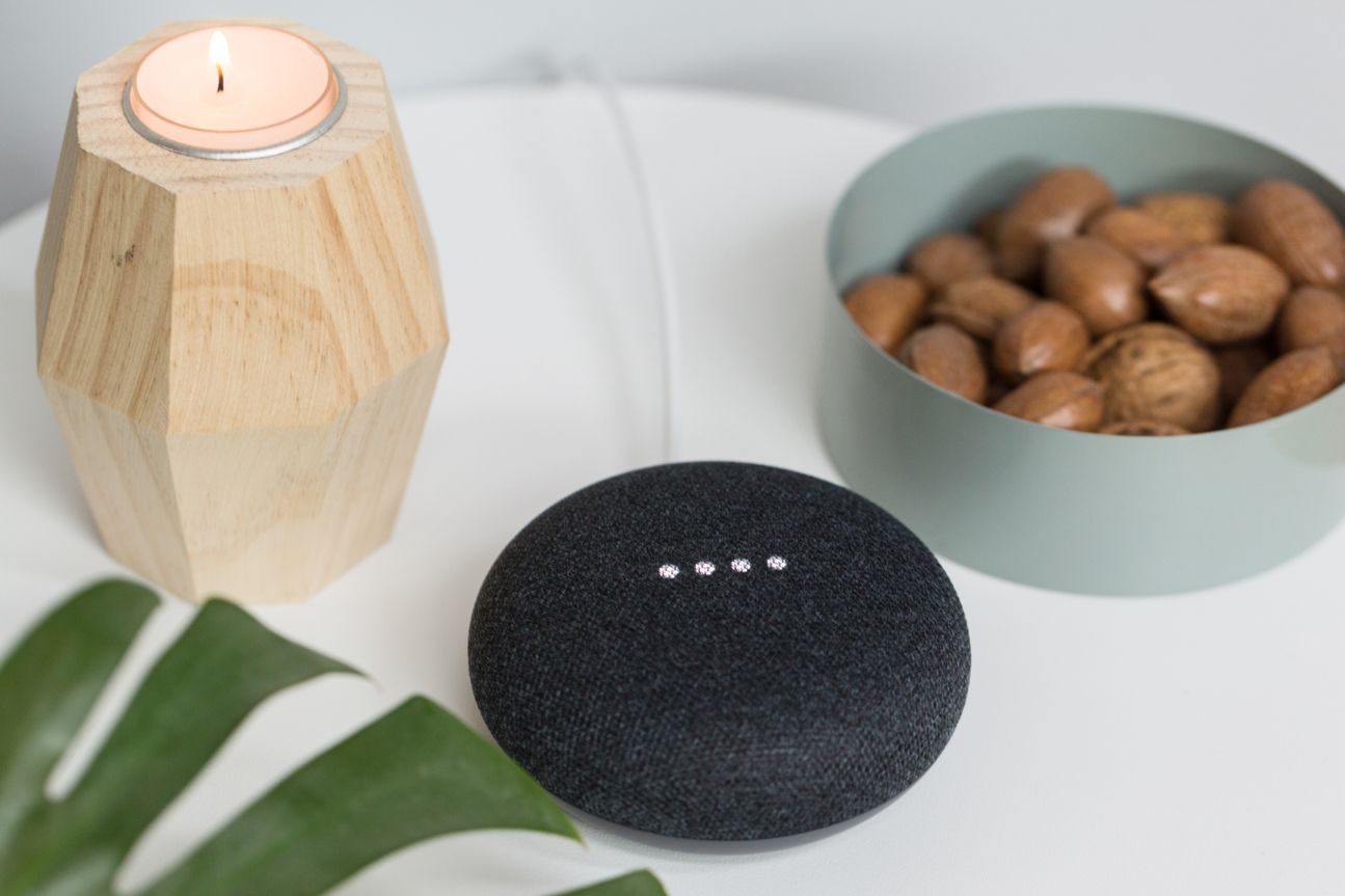 Google Home mini Google Home mini von oben