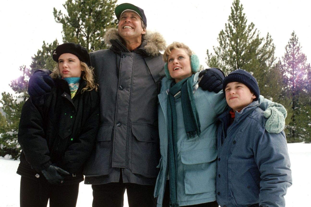 Familie Griswold in Weihnachtsstimmung.