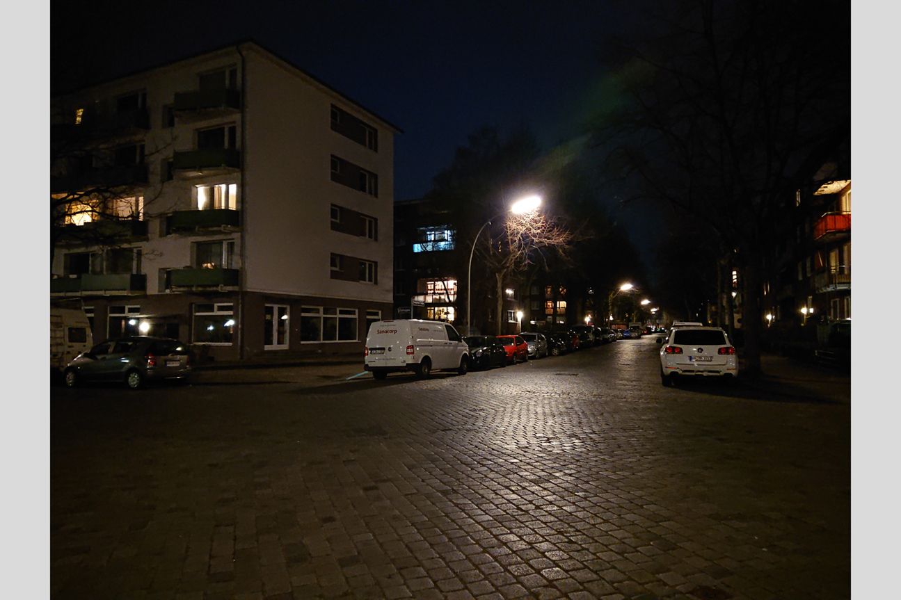 Sony Xperia XZ2, Nacht auto Sony Xperia XZ2, Nacht auto