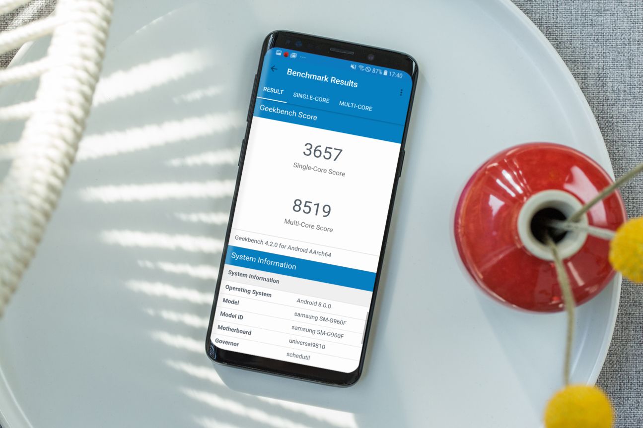 Samsung Galaxy S9 Benchmark