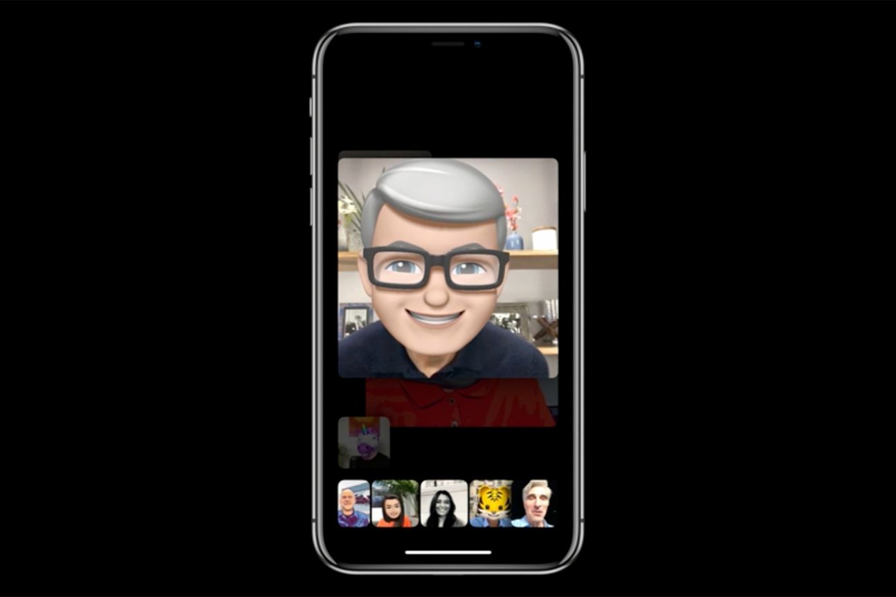 FaceTime unterstützt in iOS 12 auch AniMojis.