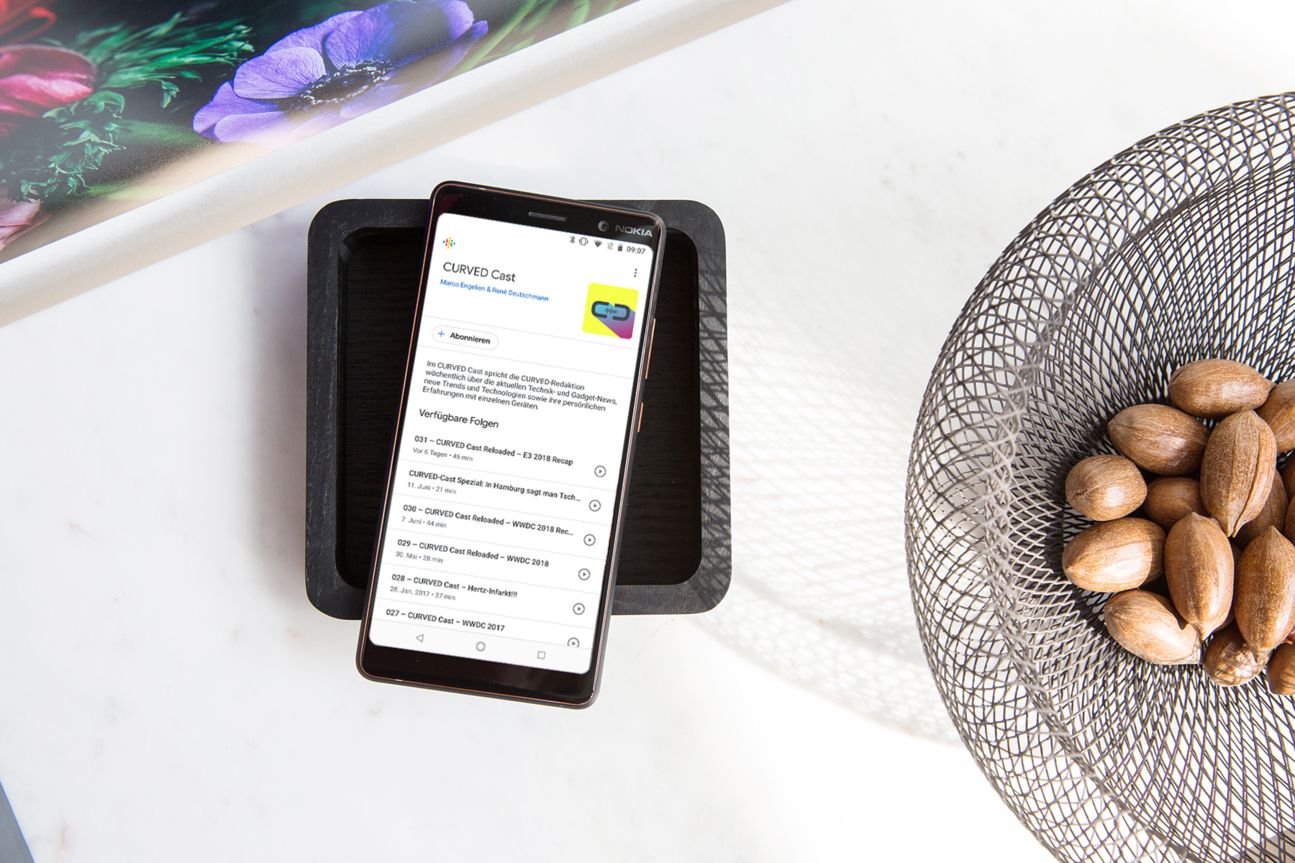 Den CURVED-Cast findet ihr auch in Google Podcasts.