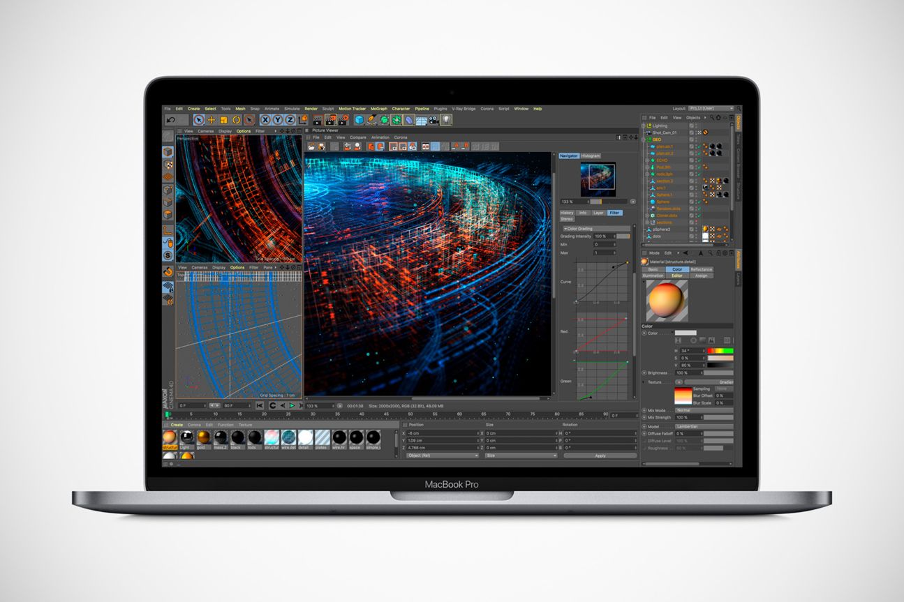 Durch die neue Ausstattung soll sich das MacBook Pro noch besser für aufwendige Aufgaben eignen.