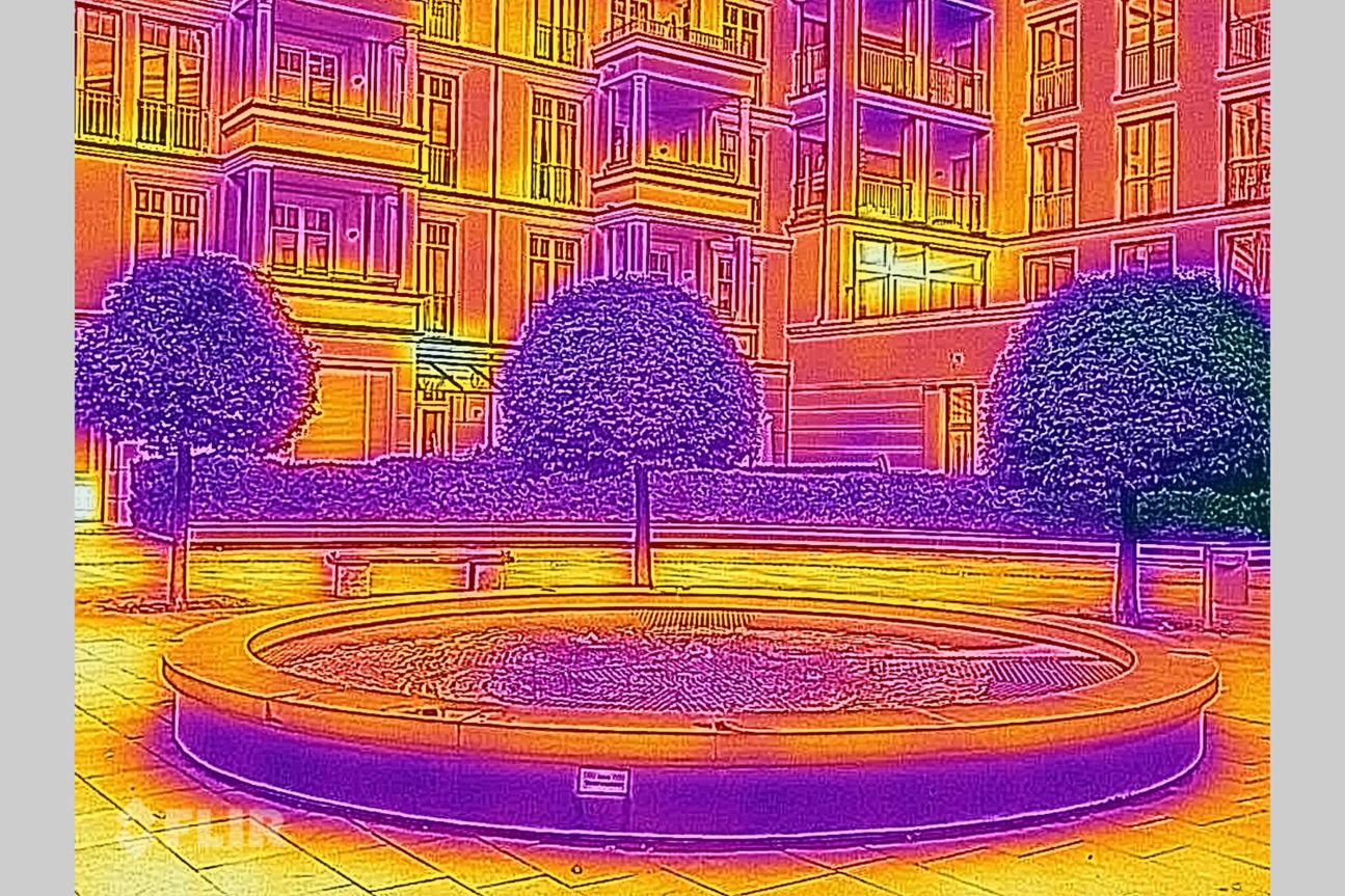  Foto der Flir-Wärmebildkamera des CAT S61.