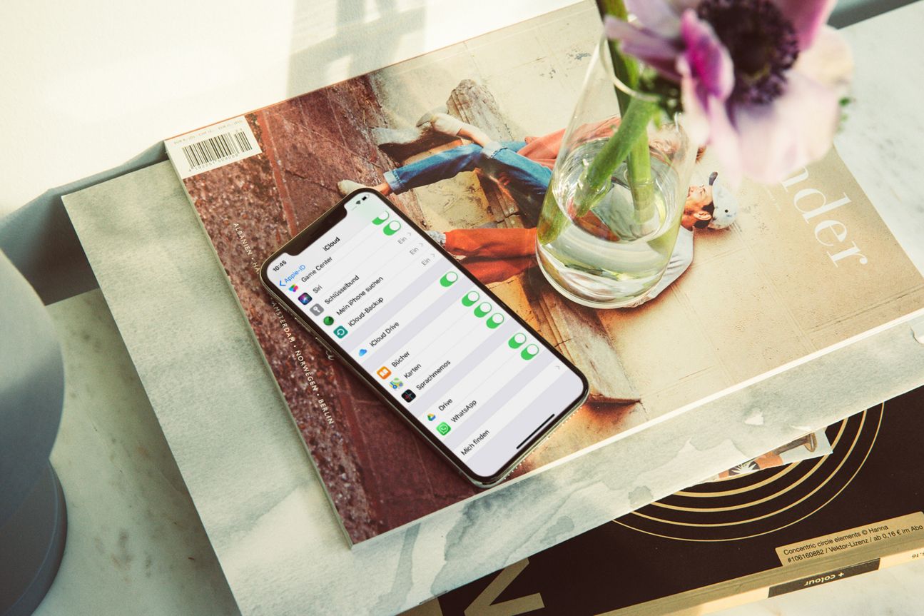 Die iCloud-Synchronisation von Sprachmemos aktiviert man in den Einstellungen von iCloud.