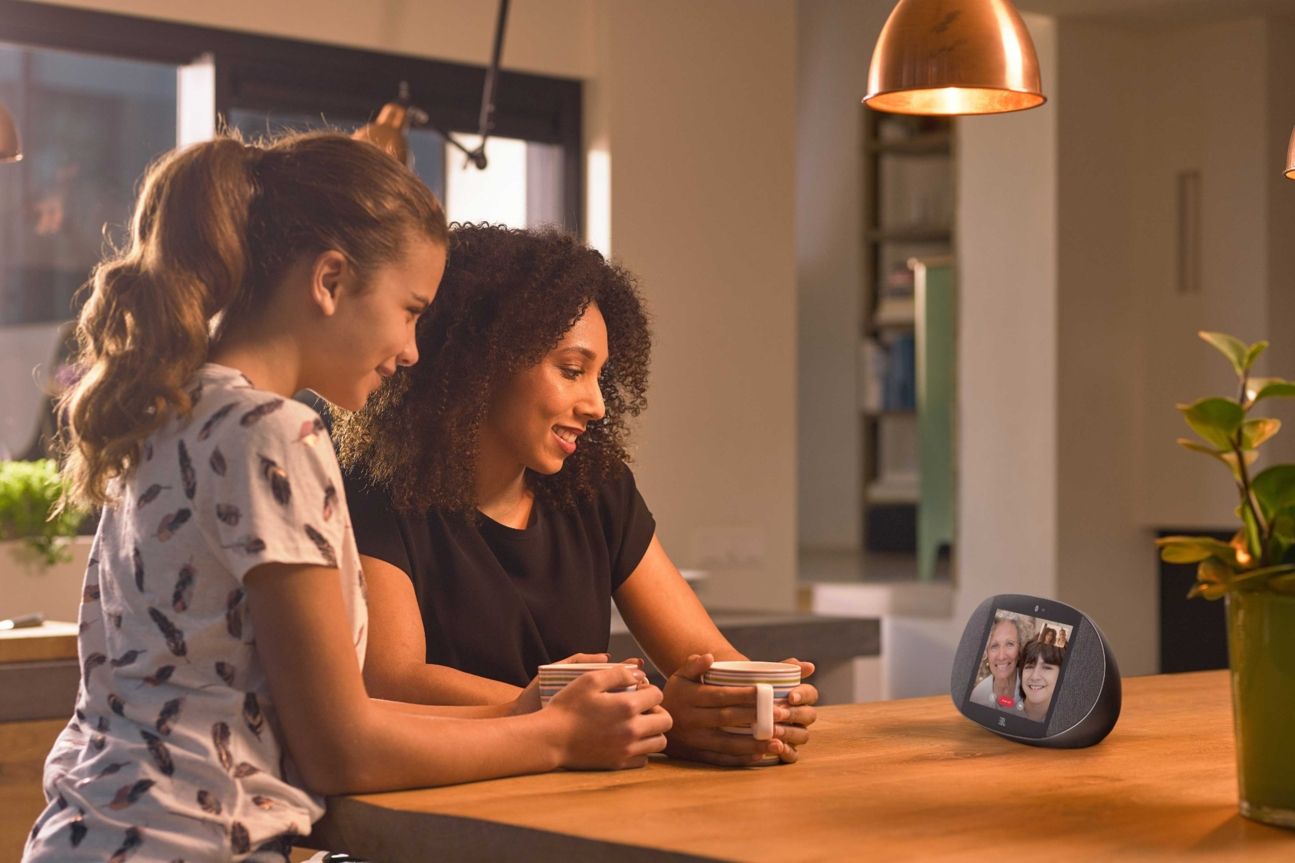 Der JBL Link View im Einsatz