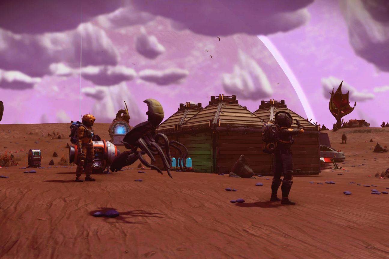 Eine erste rudimentäre Behausung schützt euch vor dem schnellen Bildschirmtod.