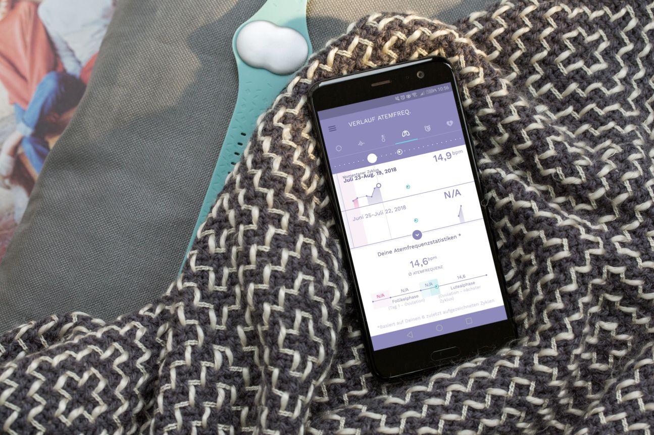 Ava Armband Zyklus- und Fertilitätstracking Ava Armband Zyklus- und Fertilitätstracking