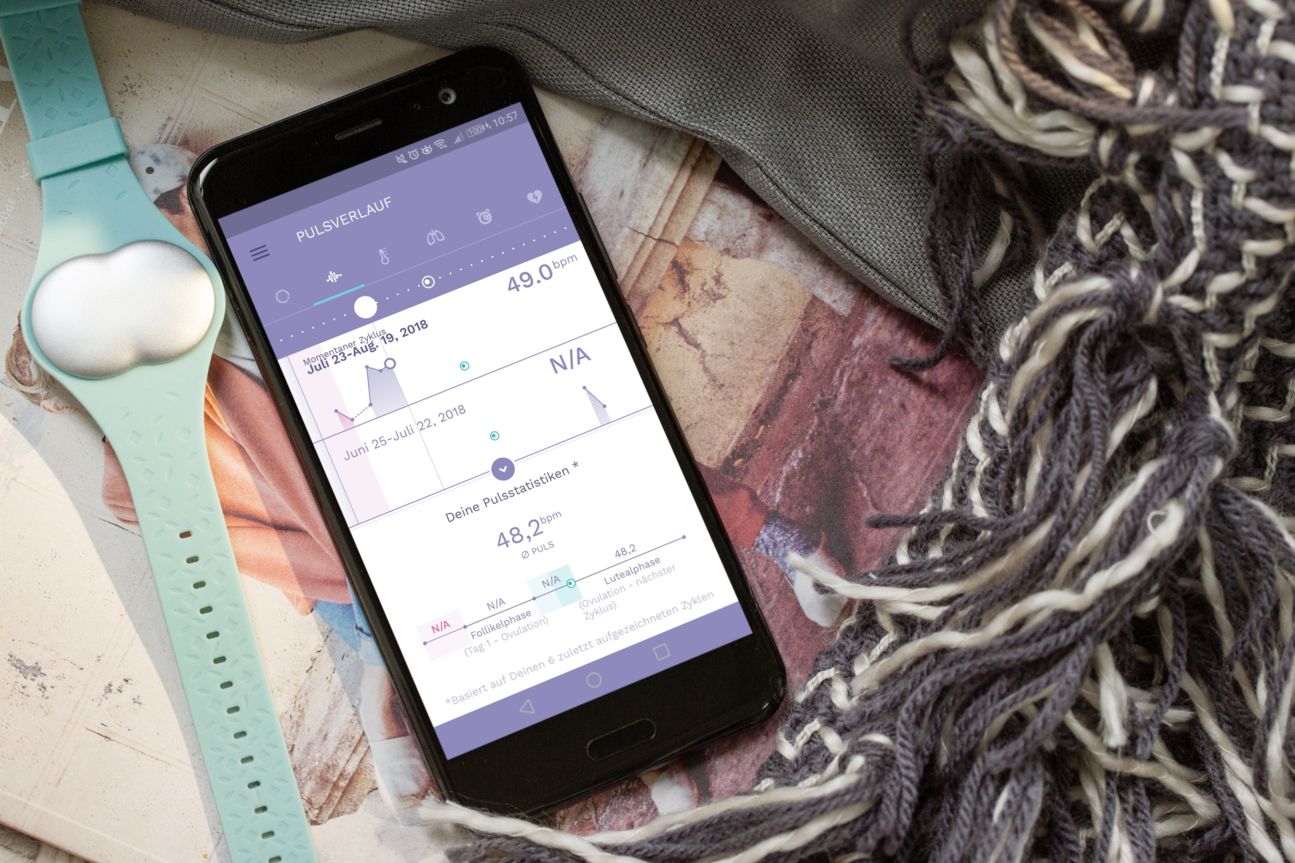 Ava Armband Zyklus- und Fertilitätstracking Ava Armband Zyklus- und Fertilitätstracking