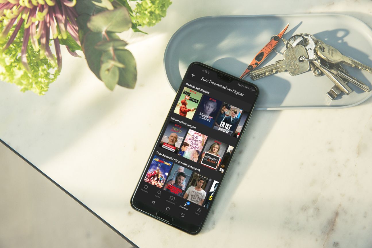 Nicht alle Serien auf Netflix lassen sich herunterladen